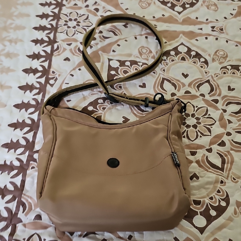 Pacsafe CitySafe 100 Tan Crossbody Bag